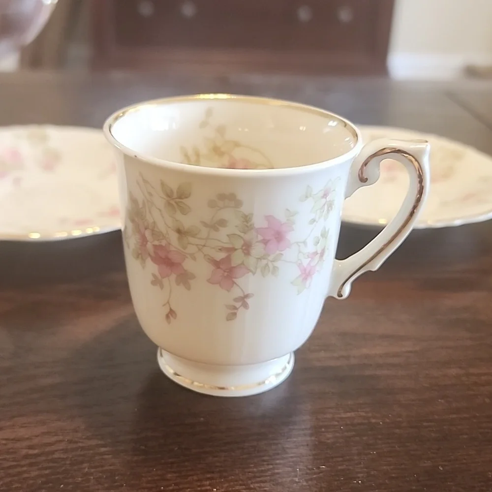 Federal Shape Demitasse Cup and Two Saucers